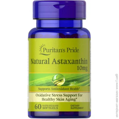   Puritan's Pride   Puritan"s Pride Astaxanthin 10 mg, 60 