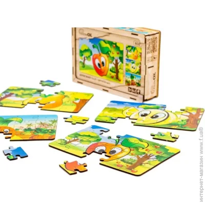  Puzzleok  '  4  1 Puz-84681, 80  
