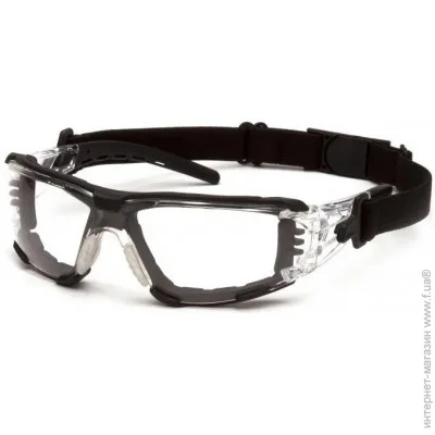   Pyramex     Fyxate (clear) H2MAX Anti-Fog, 