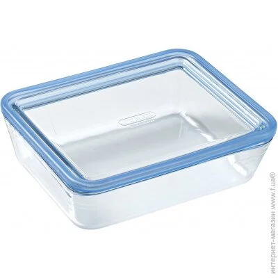    Pyrex Pure Glass, 25x19x8 