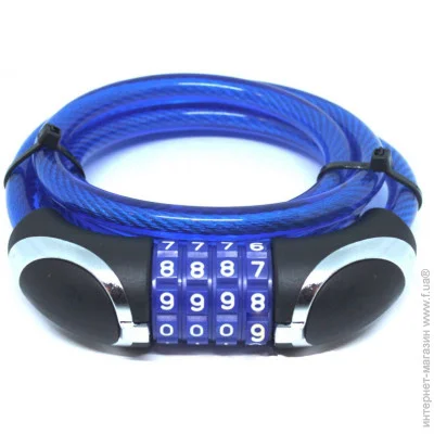 Велозамок Замок Велосипеда Велосипедний Кодовий (Синій) 10*1200 мм Протиугінний (0007676siniy/kb) Велозамок Замок Велосипеда Велосипедний Кодовий (Синій) 10*1200 мм Протиугінний (0007676siniy/kb)