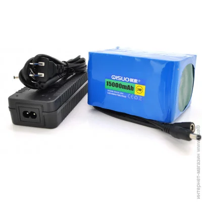    Qisuo 24V/15Ah Li-ion +   25.2V/3A