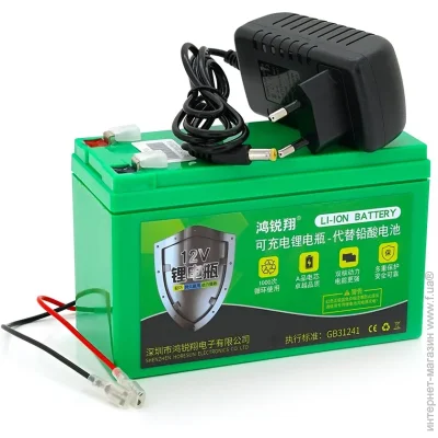       QiSuo QS12014A 12V 14Ah Li-ion 18650, +   12,6 2