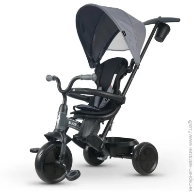 Qplay Велосипед триколісний дитячий Elite Platinum Grey (5061047481691) Qplay Велосипед триколісний дитячий Elite Platinum Grey (5061047481691)