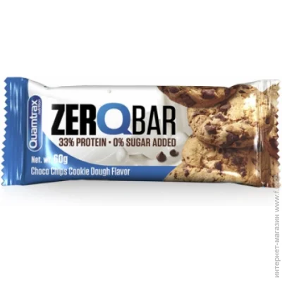 Quamtrax  Zero Qbar-(60  1/12)-Cookies&Cream