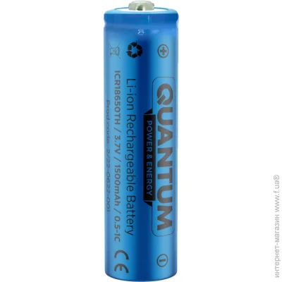 Quantum  0.5-1    18650 1 . (ICR18650TH/1500)