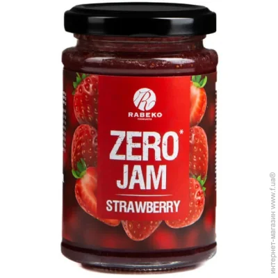 Rabeko Products Zero jam - 225  - Strawberry (821885)