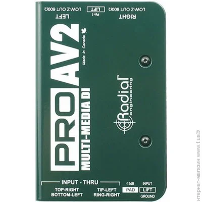 - Radial Pro AV2