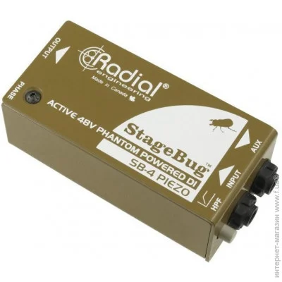 - Radial SB-4 Piezo