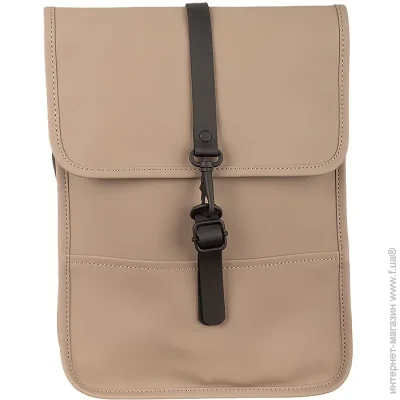  Rains Backpack Micro (1366-TAUPE-ONE SIZE)