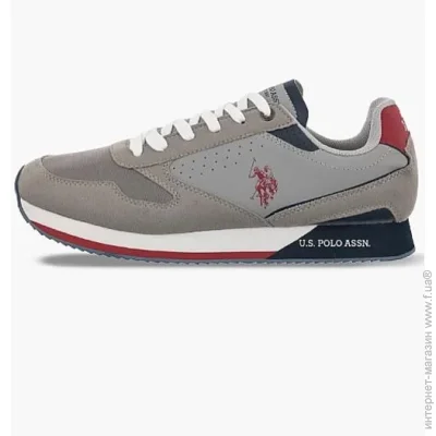    Ralph Lauren U.S. Assn. Nobil Grey (003A-LGR001-43)