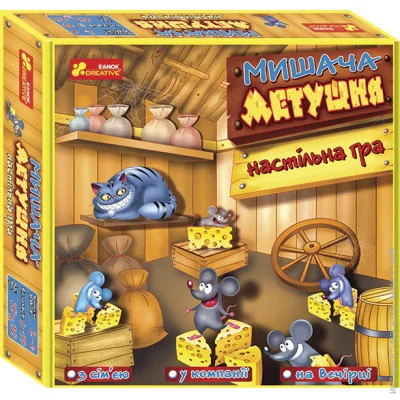 Ranok Creative 5880У Настольная игра "Мышиная суета" 10109141У (4823076153861) Ranok Creative 5880У Настольная игра "Мышиная суета" 10109141У (4823076153861)