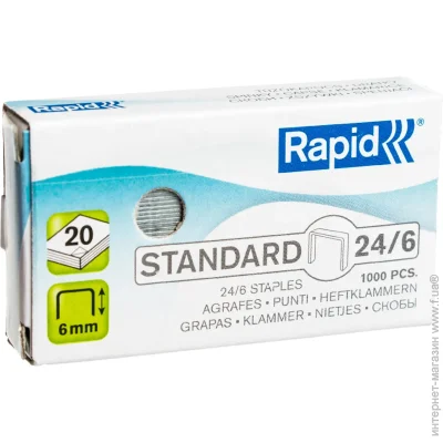 Rapid  Standard 24/6 1000 .