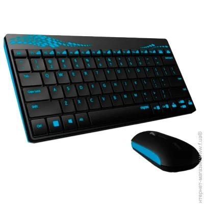  (  ) Rapoo Wireless Combo Blue (8000)