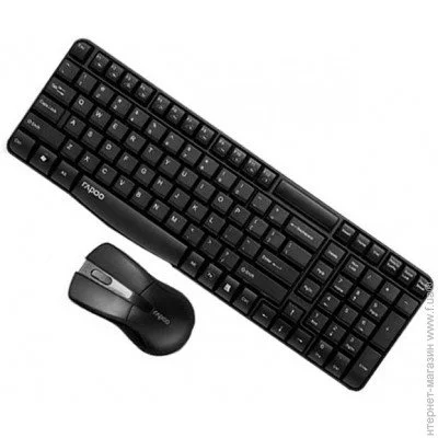  (  ) Rapoo Wireless Optical Combo (X1800)
