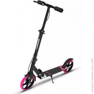 Самокат Трюковий Razzo City Black/Pink з ручним гальмом (HUL1-200) двоколісний Самокат Трюковий Razzo City Black/Pink з ручним гальмом (HUL1-200) двоколісний