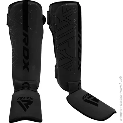 RDX     F6 KARA Shin Instep Guards SGR-F6MB-M Black, M
