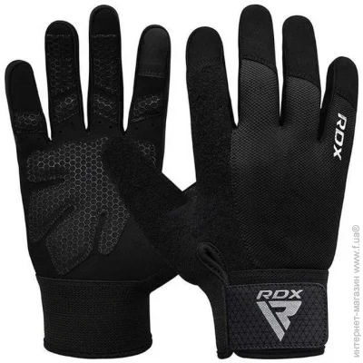 RDX    W1 Full Finger Plus WGA-W1FB-XL+  Black, XL