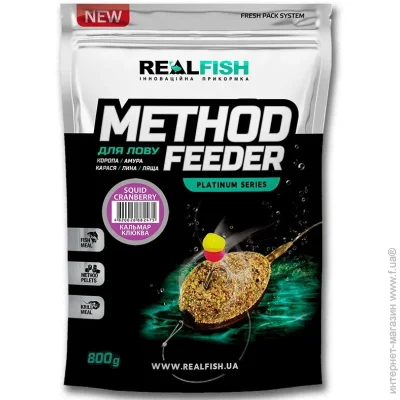  Real Fish     800  /  SQUID CRANBERRY-