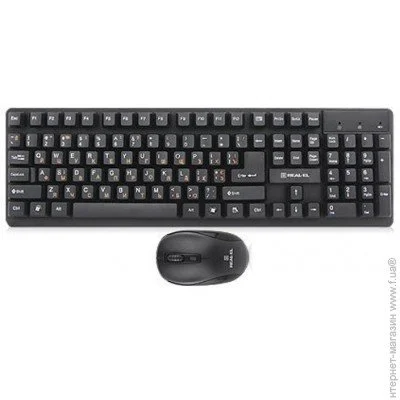 Real-El 550 Standard Kit Wireless Black
