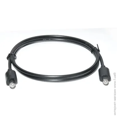 Real-El Optical Toslink M-M 1m, black
