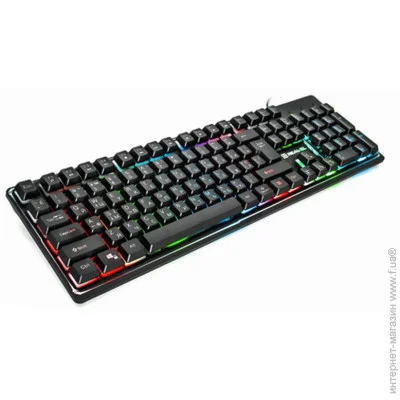  Real-El Comfort 7011 Backlit Black (EL123100043)