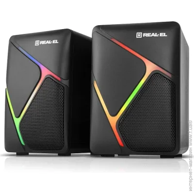   Real-El S-75 Black (EL121100015)