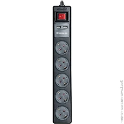 - Real-El RS-5 USB Charge 1.8, black