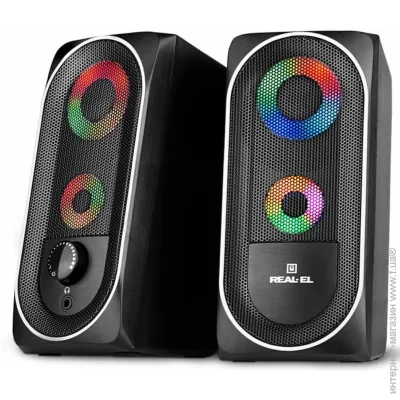   Real-El S-110 Black (EL121100009)