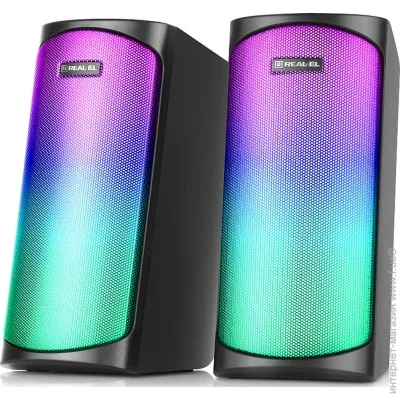 Real-El S-135 USB Black (EL121100019)