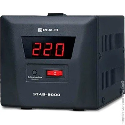   Real-El STAB-2000 black  , 