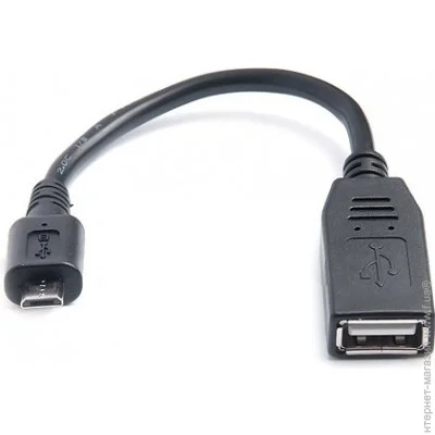  Real-El USB 2.0 AF to micro USB OTG 0.1 (EL123500014)