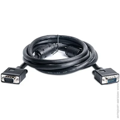   VGA 1.8m HD15M Pro black REAL-EL (EL123500043)