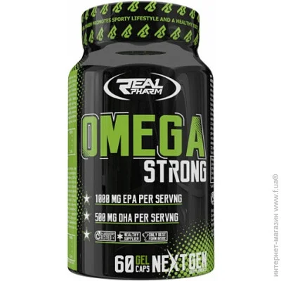   Realpharm   Real Pharm Omega Strong, 60 