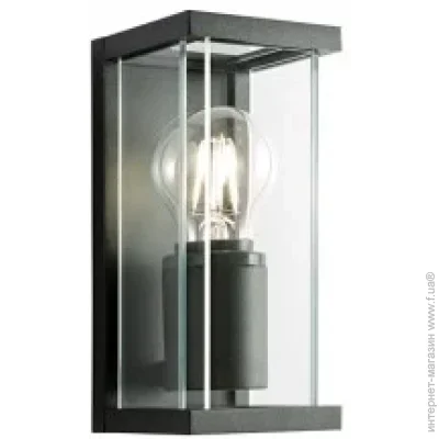  Redo   VITRA AP E27 1X15W IP54 BK (5.1.1) Redo 9107 (9107-Redo)