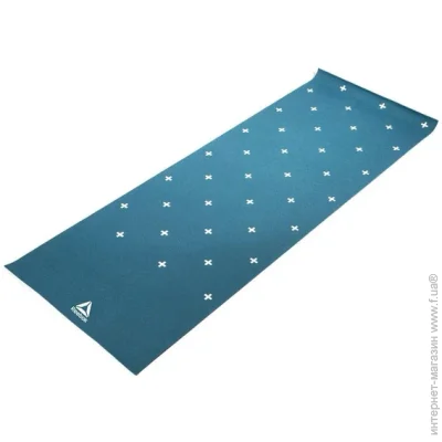  Reebok Double Sided 4mm Yoga Mat (RAYG-11030GN-173 61 0.4 )
