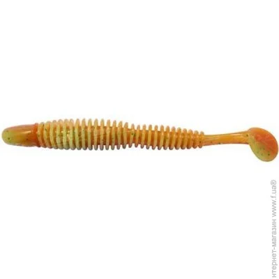   Reins Bubbling Shad 4" 308 Marble Chart Orange, 6. (1552.02.75)