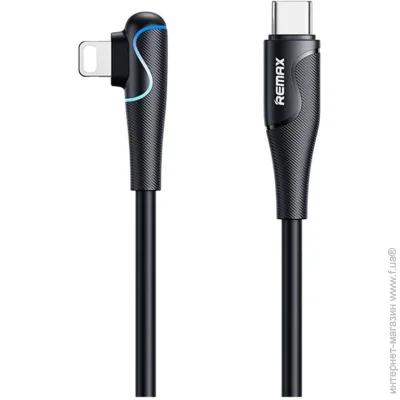 Remax  USB RC-192i 20W 90 Type-C to Lightning  (6954851227960)