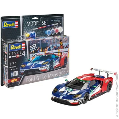  1:24  - Revell -  -  Ford GT - Le Mans  4  1:24 (RVL-67041)