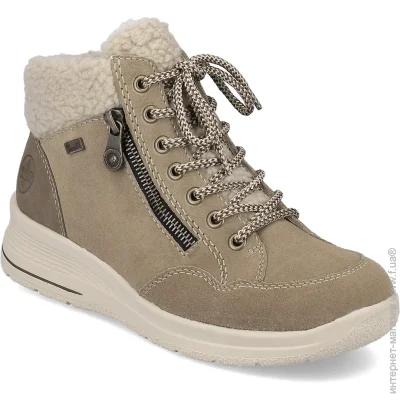 Черевики Ботинки зимние женские Rieker р.41 бежевый (013893-41) Черевики Ботинки зимние женские Rieker р.41 бежевый (013893-41)