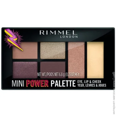 ҳ Rimmel London MINI POWER PALETTE  31 (001), 6.8  (3614228937276)