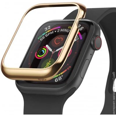 Ringke BEZEL STYLING  Apple Watch 5, Apple Watch 4, Apple Watch 6 (44mm) Gold (RCW4760) (2689)