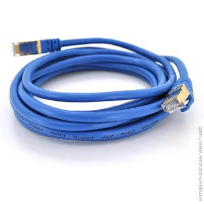 - 3.0, FTP, RJ-45, Cat.6, CU, blue Ritar (PCR-SFP/3Be / 05204)
