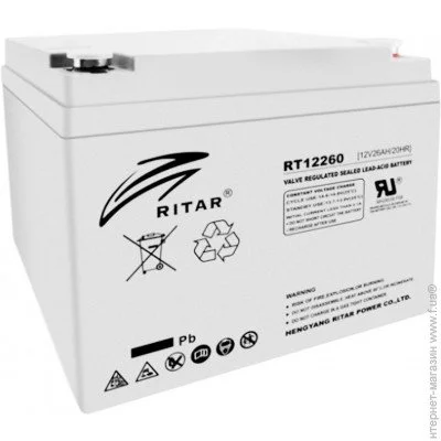    Ritar RT12260 12V/26Ah AGM Gray