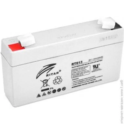    Ritar RT613 6V/1.3Ah AGM Gray