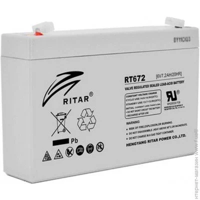    Ritar RT672 6V/7.2Ah AGM
