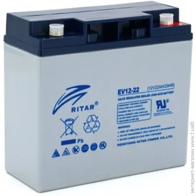    Ritar EV12-22 12V/22Ah AGM 