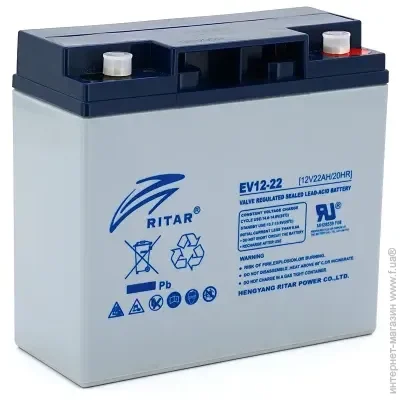    Ritar EV12-22M5 12V/22Ah AGM 
