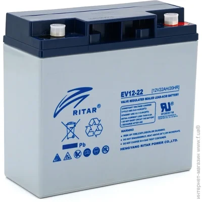    Ritar EV12-22 M5 12V/22Ah AGM 