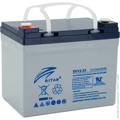    Ritar EV12-33M5 12V/33Ah AGM 